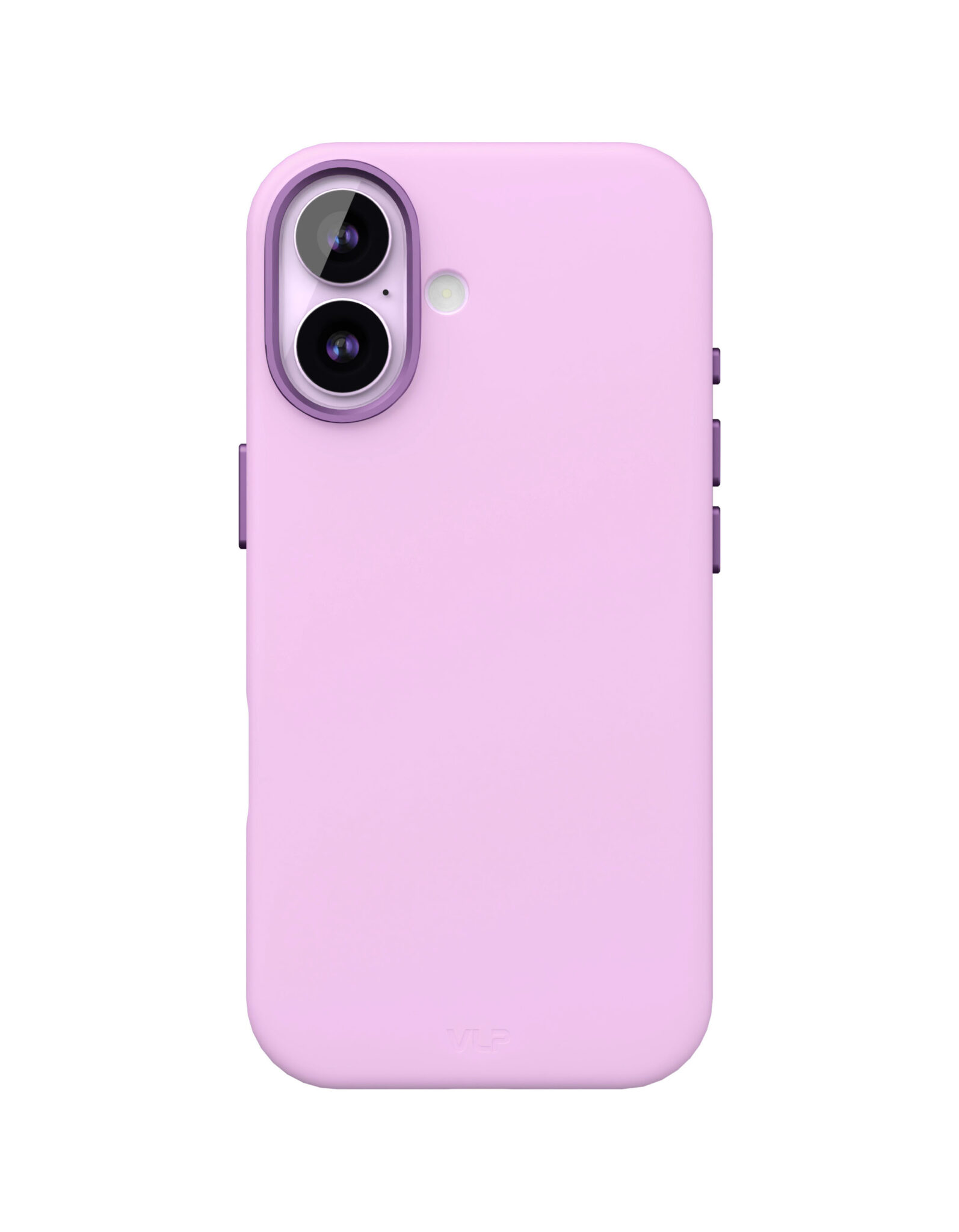 На фото изображено Чехол защитный VLP Aster Pro Case с MagSafe для iPhone 17, лавандовый