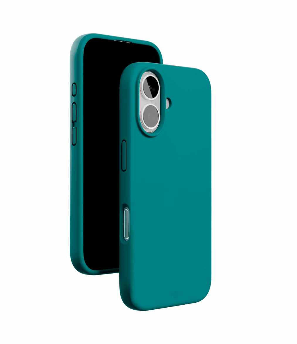 Чехол защитный VLP Aster Case с MagSafe для iPhone 16 Plus, зеленый