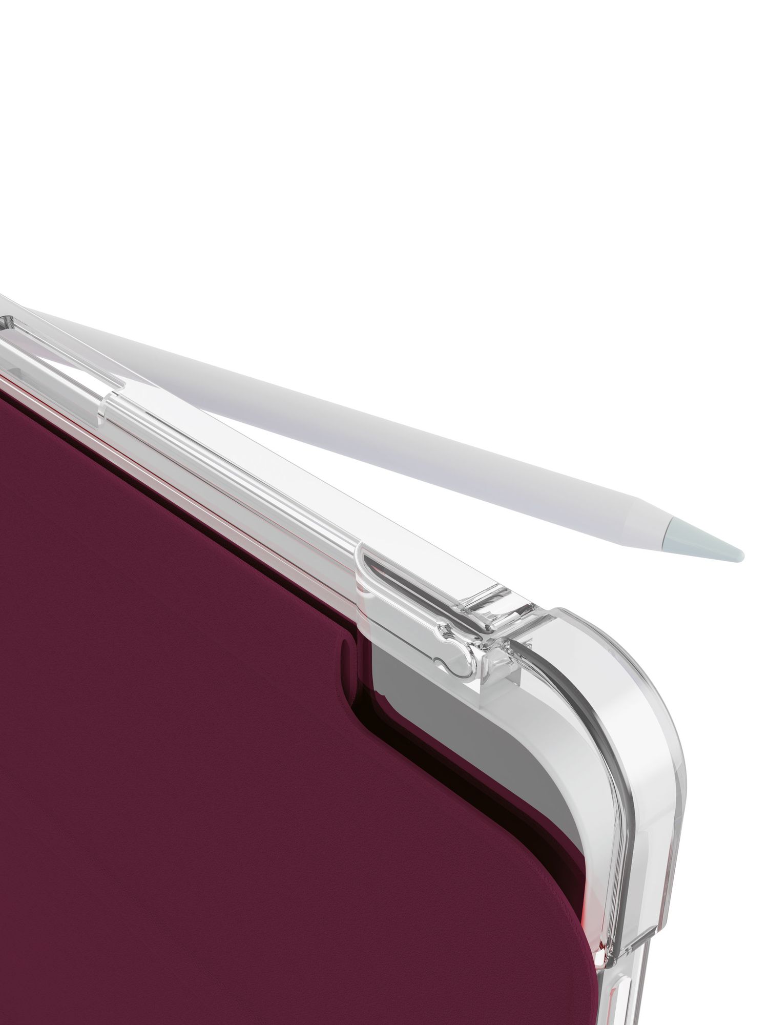 Чехол защитный VLP Dual Folio для iPad mini 6, марсала