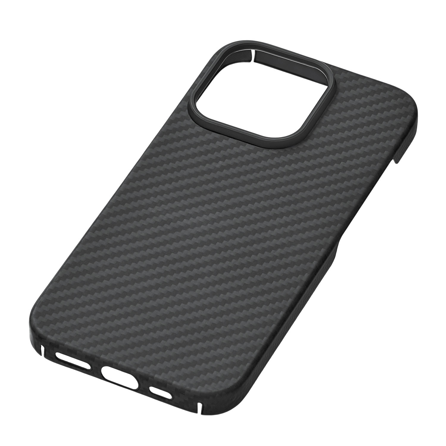 На фото изображено Чехол защитный uBear Supreme Case для iPhone 16 Pro, ультратонкий, черный