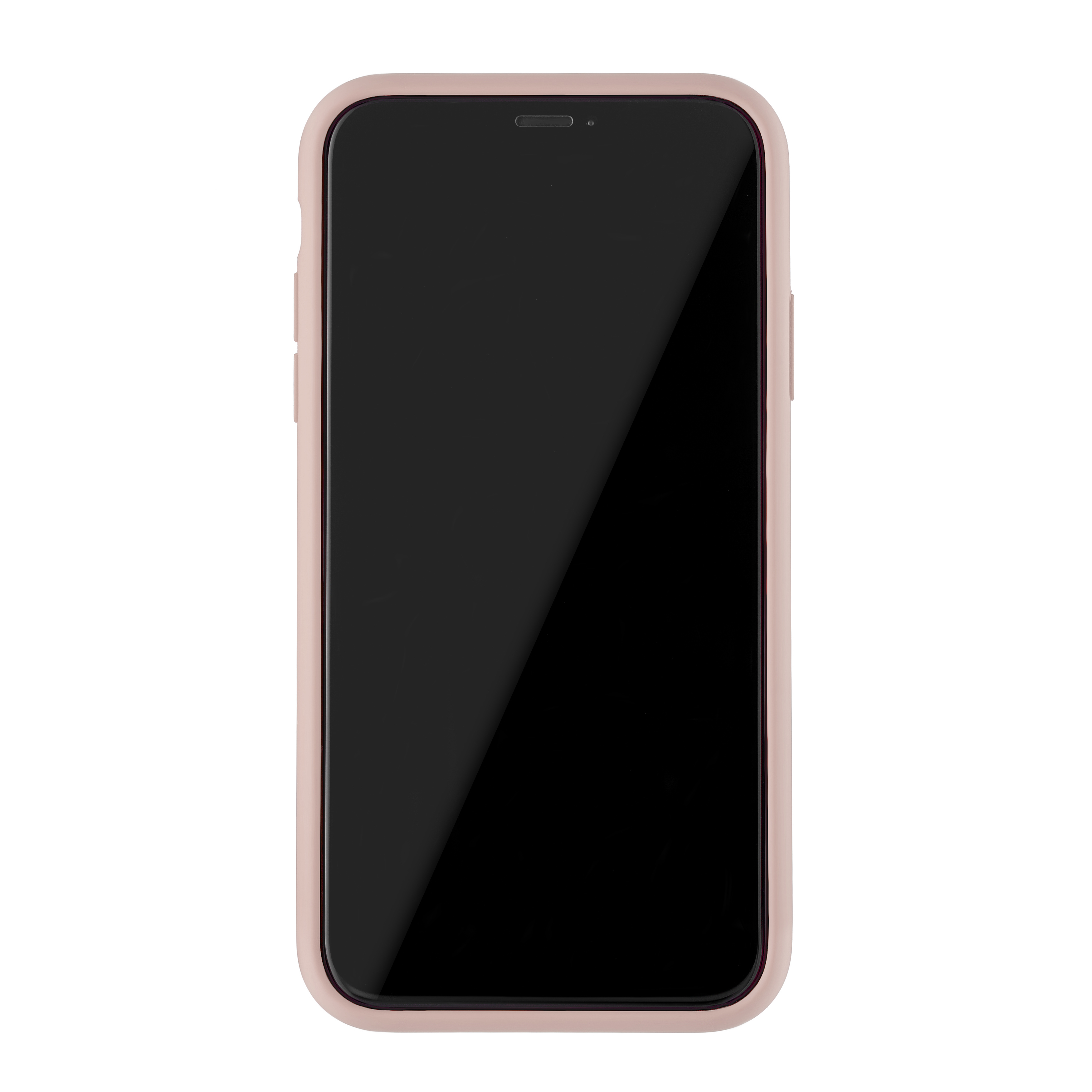 На фото изображено Чехол uBear Touch Case для iPhone 11, розовый