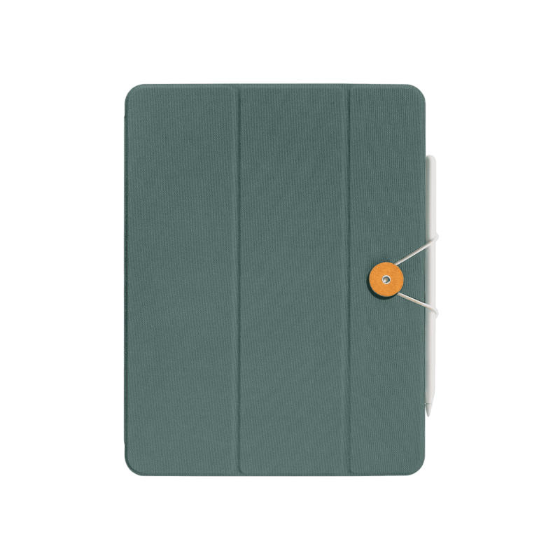 На фото изображено Чехол Native Union Folio для iPad Pro 11, зеленый