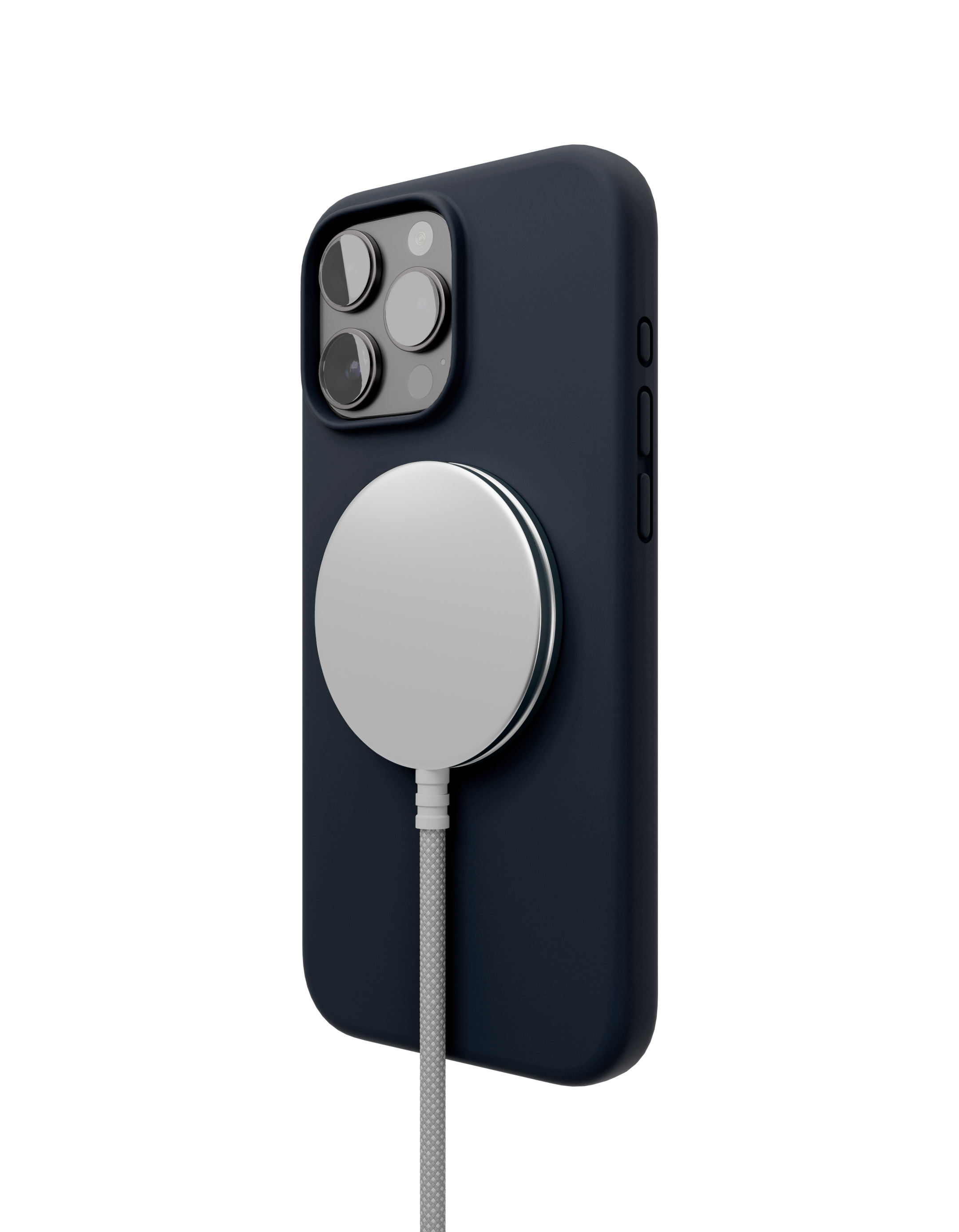 Чехол защитный VLP Aster Case с MagSafe для iPhone 16 Pro Max, темно-синий