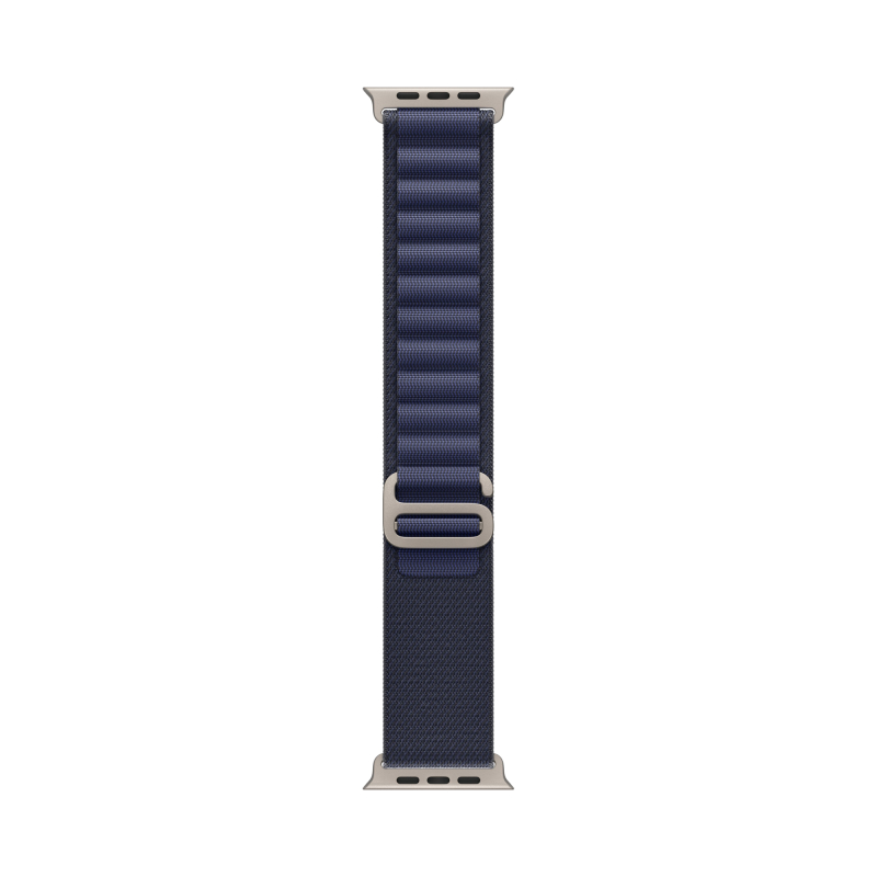 Apple Watch Ultra 2 GPS + Cellular, 49 мм, корпус из бежевого титана, ремешок Alpine темно-синего цвета, размер L