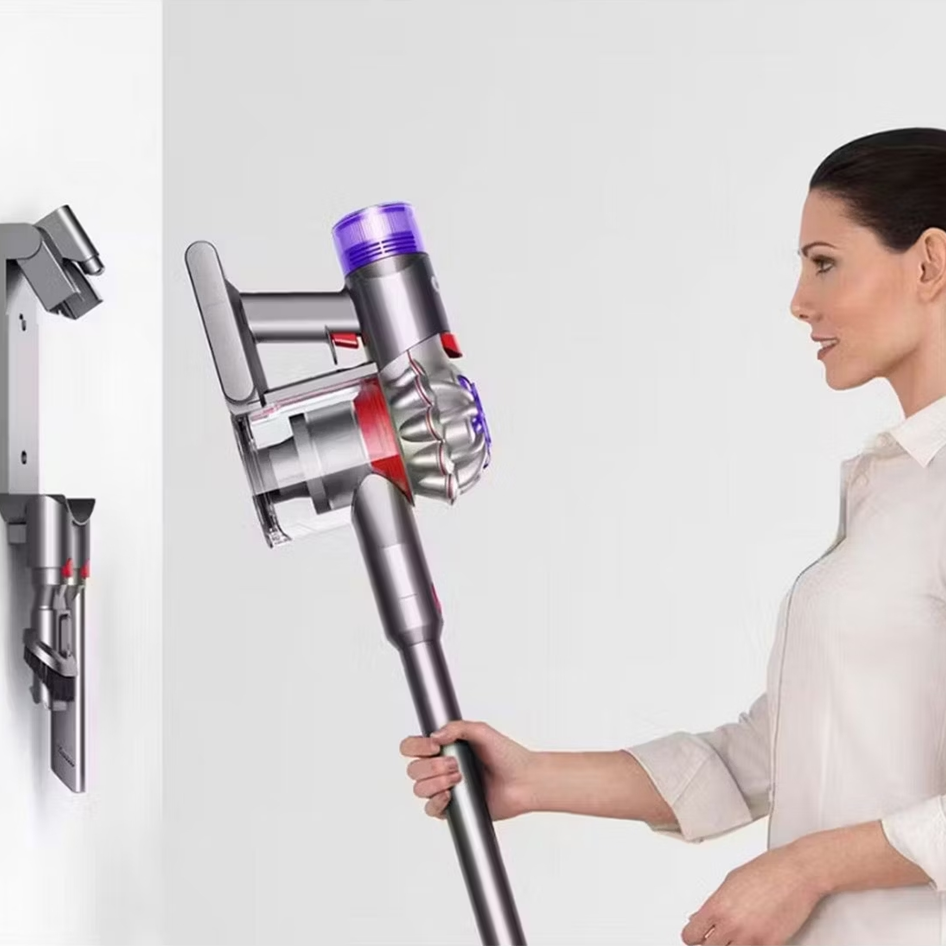Dyson V8, Silver/Nickel