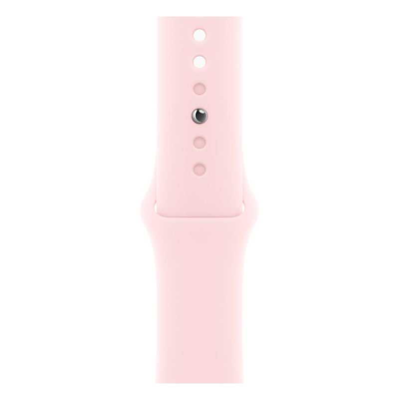 Apple Watch Series 9, 41 мм, корпус из алюминия цвета «Розовый», спортивный ремешок, размер S/M