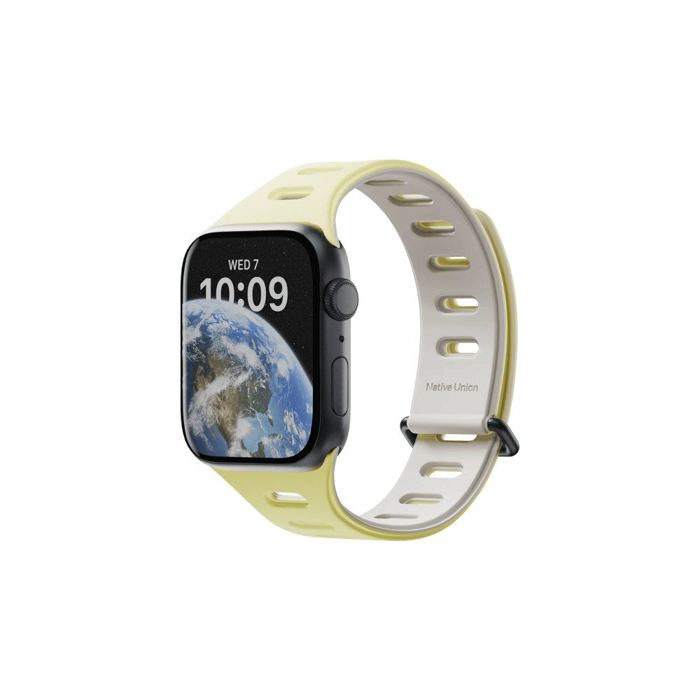 Ремешок Native Union для Apple Watch Magnetic 38/40/41мм, желтый/серый