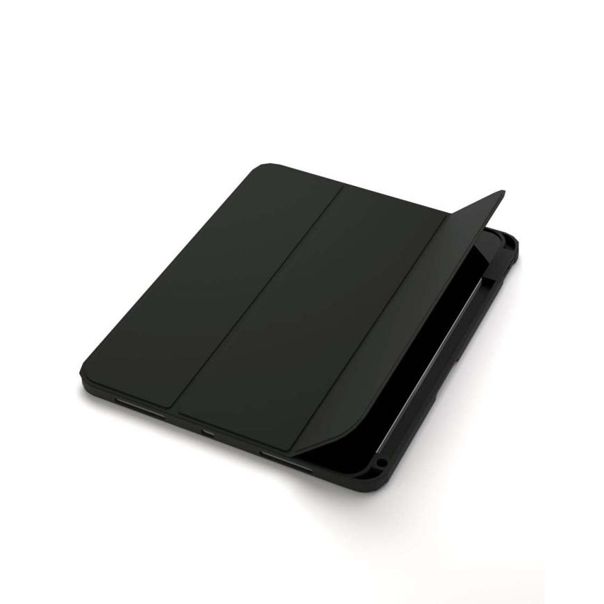 Защитный чехол VLP Split Folio для Apple iPad Air 13 (M2/M3), тёмно-зелёный