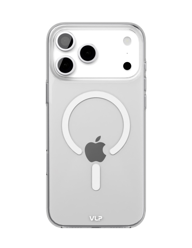 Фото Чехол защитный VLP Puro Case с MagSafe для iPhone 17 Pro Max, прозрачный