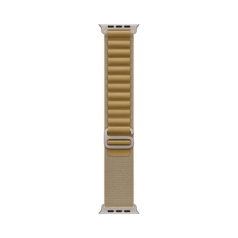 Apple Watch Ultra 2 GPS + Cellular, 49 мм, корпус из бежевого титана, ремешок Alpine цвета Загар, размер L