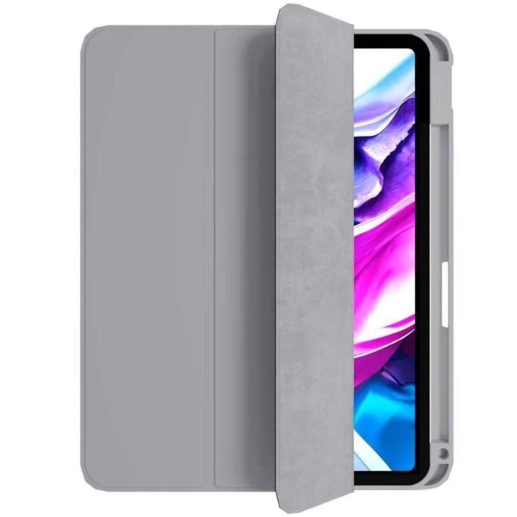 Защитный чехол VLP Split Folio для Apple iPad Air 13 (M2/M3), серый Защитный чехол VLP Split Folio для Apple iPad Air 13 (M2/M3), серый