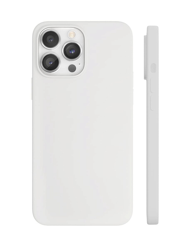 Чехол защитный VLP Silicone case с MagSafe для iPhone 14 Pro, белый Чехол защитный VLP Silicone case с MagSafe для iPhone 14 Pro, белый