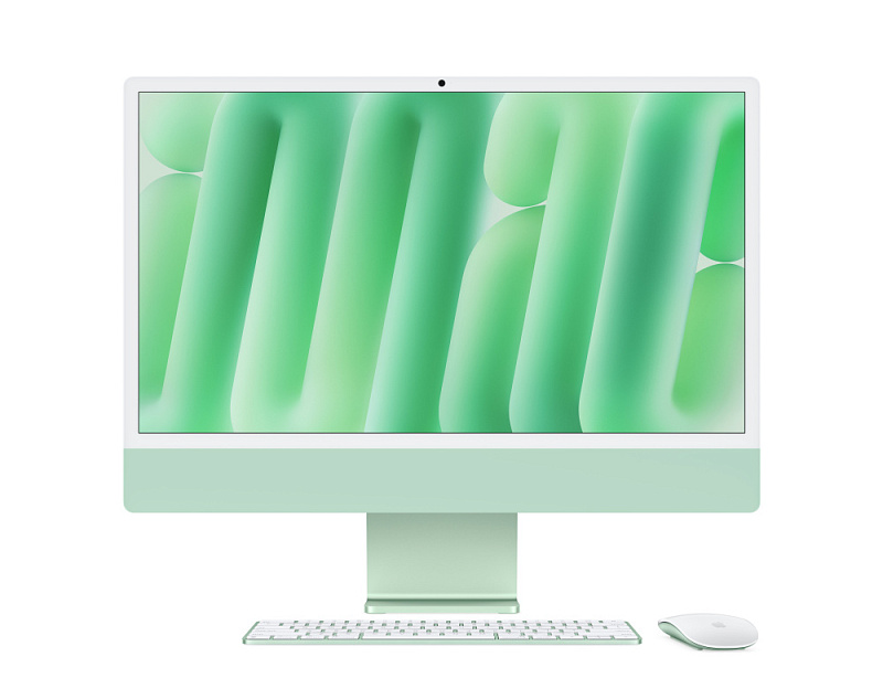 Apple iMac 24" Retina 4,5K, M4 8C / 8C, 16 ГБ, 256 ГБ, Зелёный Apple iMac 24" Retina 4,5K, M4 8C / 8C, 16 ГБ, 256 ГБ, Зелёный