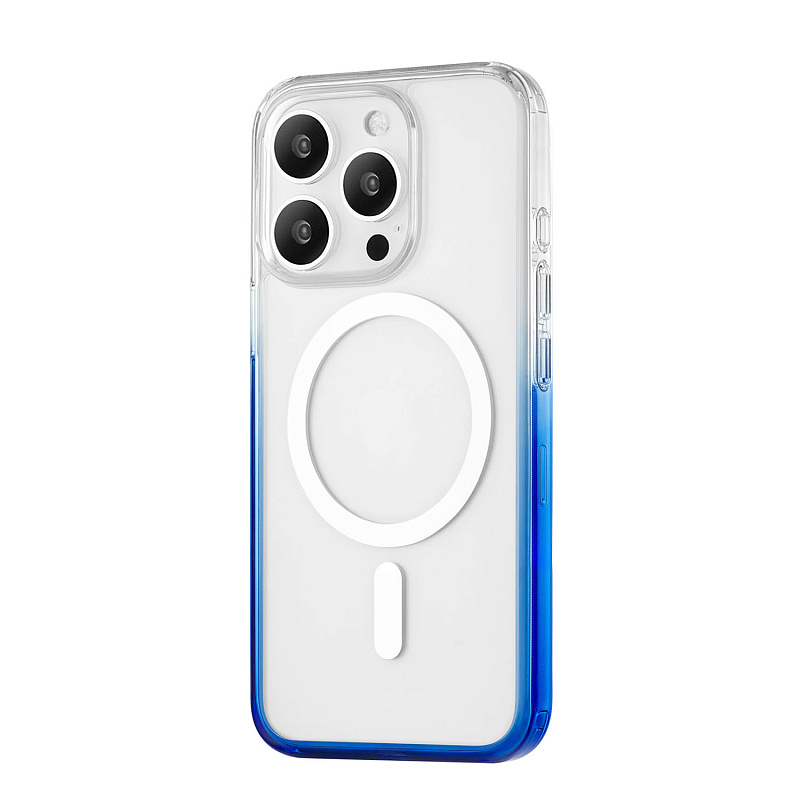 Чехол защитный uBear Fusion Mag Case для iPhone 16 Pro Max, синий