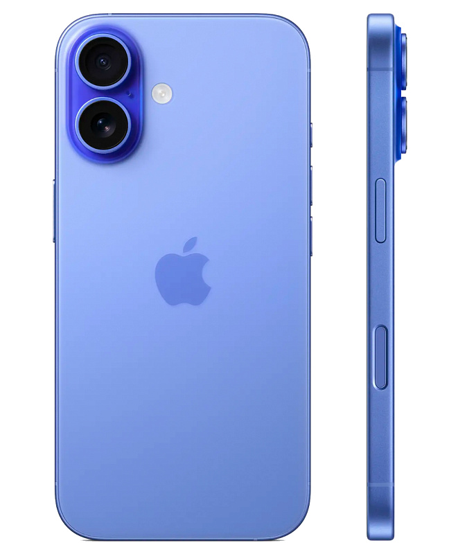 Apple iPhone 16, 256 ГБ, Ультрамарин Apple iPhone 16, 256 ГБ, Ультрамарин