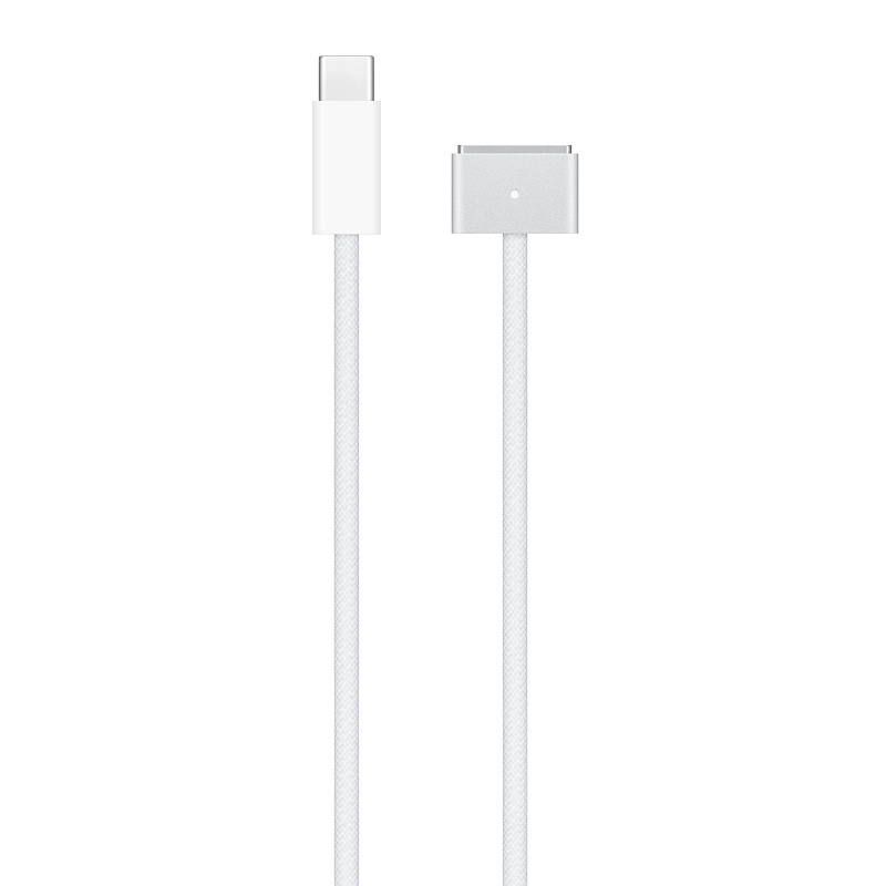 Кабель Apple USB-C/Magsafe 3, 2м, серебристый Кабель Apple USB-C/Magsafe 3, 2м, серебристый
