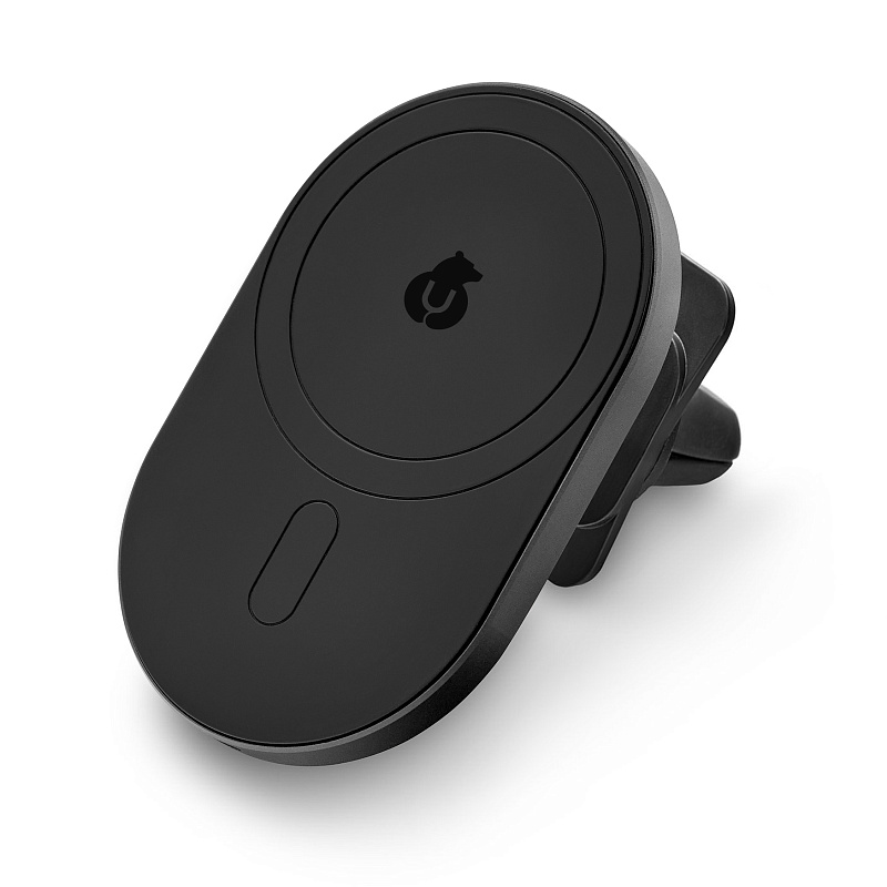 Беспроводное зарядное устройство Go-Power, c креплением на автомобильную решетку, чёрный