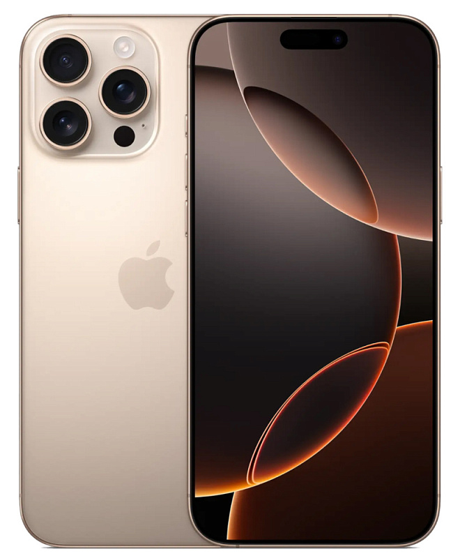 Apple iPhone 16 Pro Max, 256 ГБ, Титановый песчаный Apple iPhone 16 Pro Max, 256 ГБ, Титановый песчаный