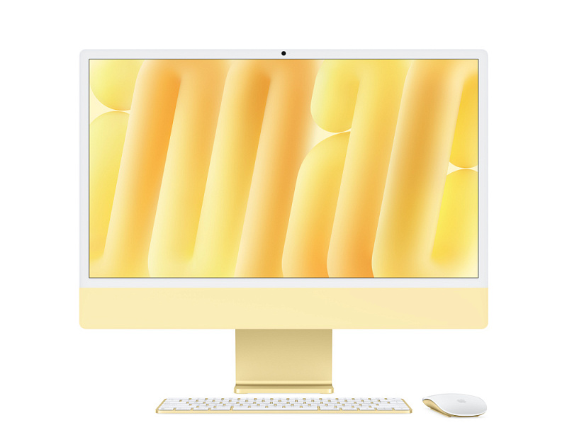 Apple iMac 24" Retina 4,5K, M4 8C / 8C, 16 ГБ, 512 ГБ, Жёлтый Apple iMac 24" Retina 4,5K, M4 8C / 8C, 16 ГБ, 512 ГБ, Жёлтый