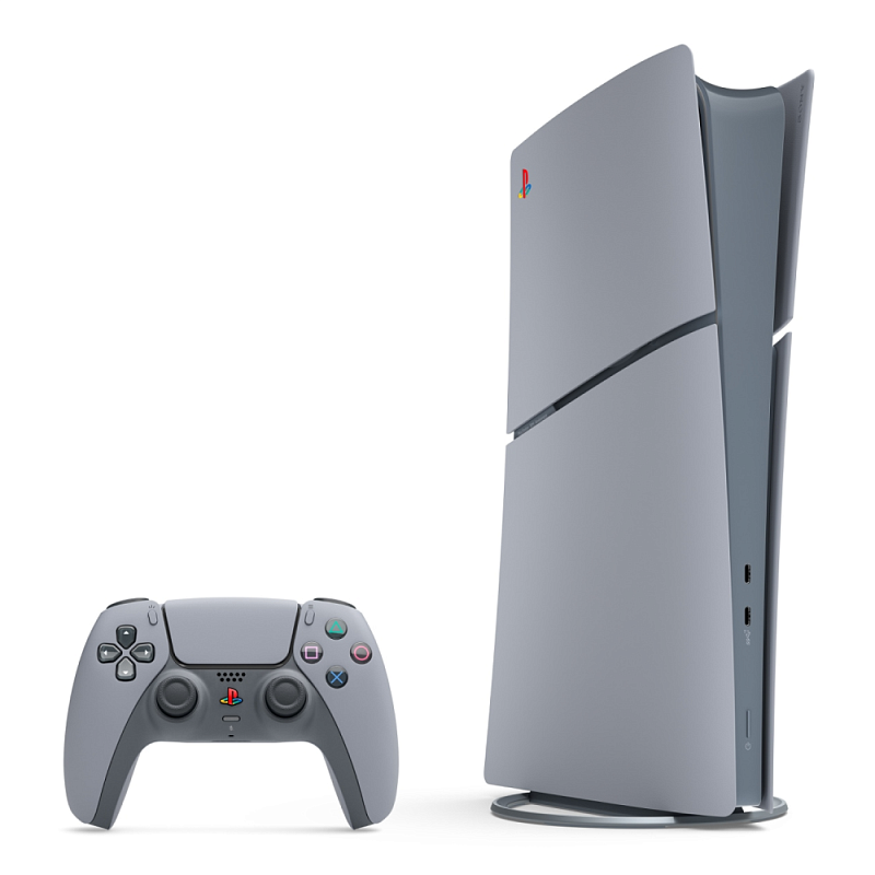 Игровая приставка Sony PlayStation 5 Slim Digital Edition - 30th Anniversary Limited Edition, серый Игровая приставка Sony PlayStation 5 Slim Digital Edition - 30th Anniversary Limited Edition, серый