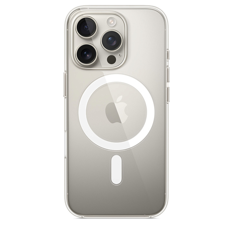Чехол Apple для iPhone 16 Pro with MagSafe, прозрачный Чехол Apple для iPhone 16 Pro with MagSafe, прозрачный