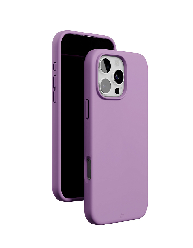 Чехол защитный VLP Aster Case с MagSafe для iPhone 16 Pro Max, розовый