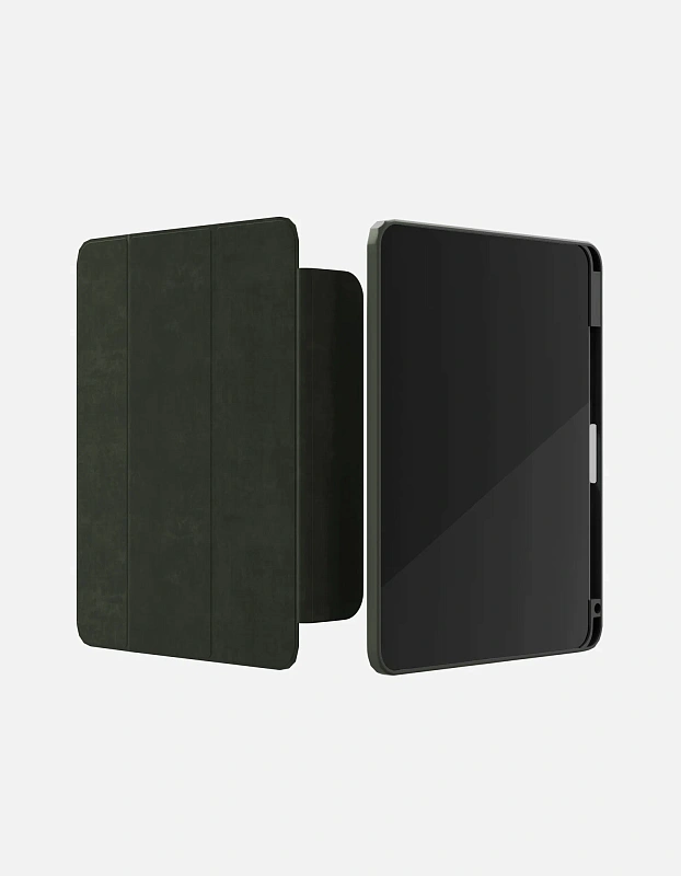 Защитный чехол VLP Split Folio для iPad Pro M4 11”, тёмно-зелёный Защитный чехол VLP Split Folio для iPad Pro M4 11”, тёмно-зелёный