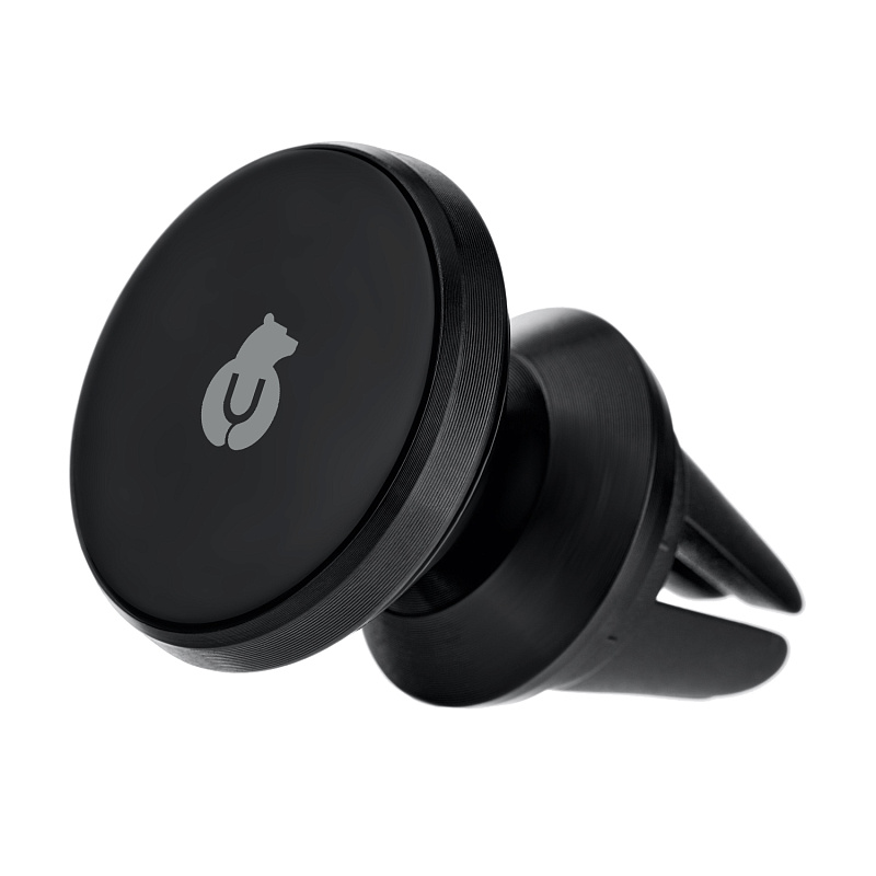 Автомобильный держатель uBear Spot Air Vent Magnetic Car Mount, чёрный Автомобильный держатель uBear Spot Air Vent Magnetic Car Mount, чёрный