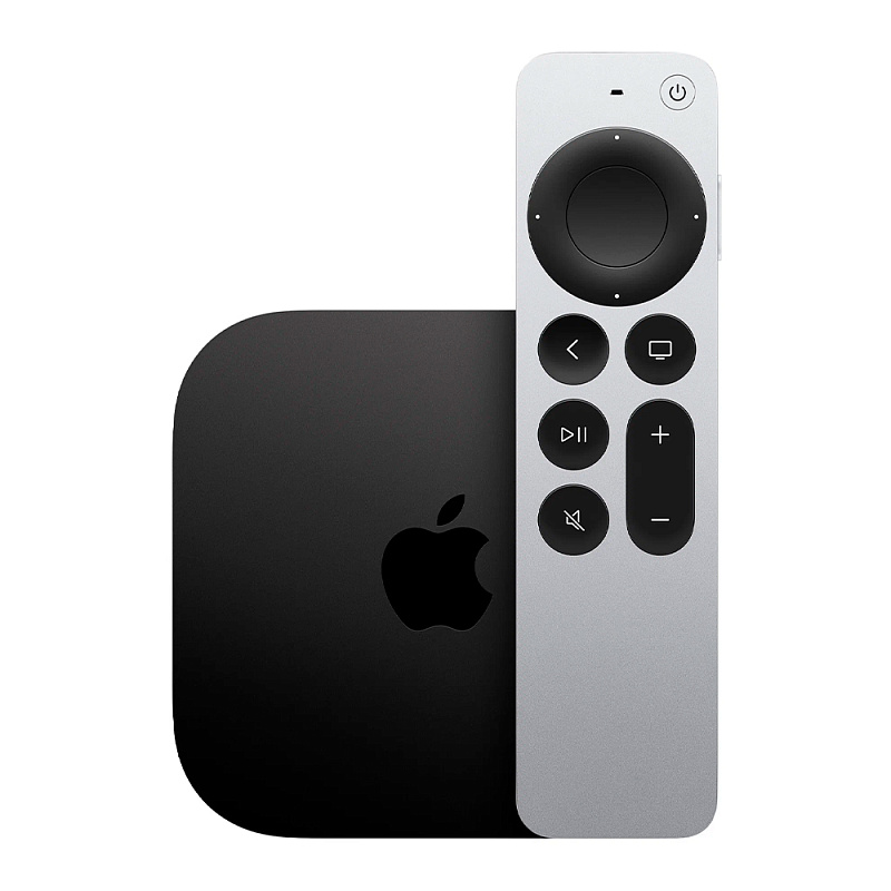 Телеприставка Apple TV 4K с Wi-Fi, 64 ГБ (3-го поколения) Телеприставка Apple TV 4K с Wi-Fi, 64 ГБ (3-го поколения)