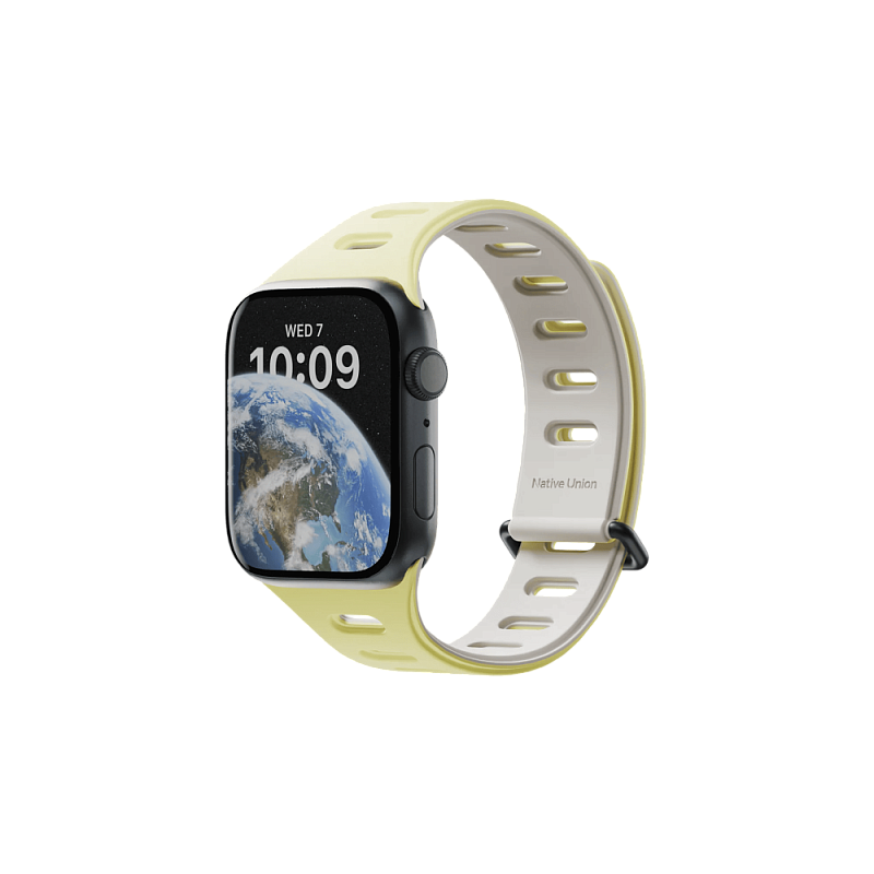 Ремешок Native Union для Apple Watch Magnetic 38/40/41мм, желтый/серый