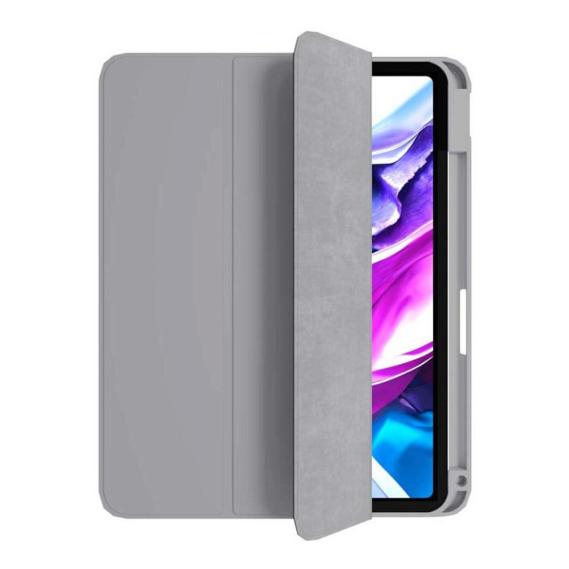 Защитный чехол VLP Split Folio для Apple iPad Air 11 (M2), серый Защитный чехол VLP Split Folio для Apple iPad Air 11 (M2), серый