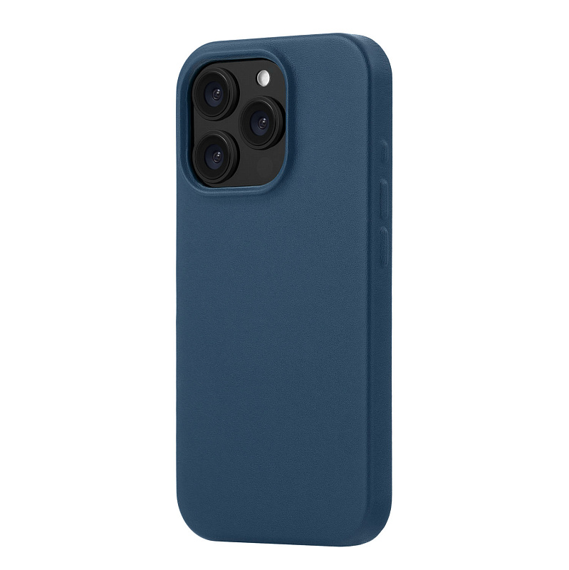 Чехол защитный uBear Capital Case для iPhone 16 Pro, синий Чехол защитный uBear Capital Case для iPhone 16 Pro, синий